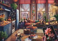 Ravensburger Cozy Boho Studio - obrázek puzzlí