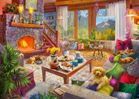 Ravensburger Cozy Cabin - obrázek puzzlí