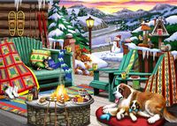 Ravensburger Cozy Series: Apres All Day - obrázek puzzlí