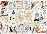 Ravensburger Crazy Cats Alphabet - obrázek puzzlí