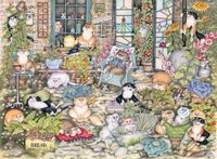 Ravensburger Crazy Cats The Good Life - obrázek puzzlí