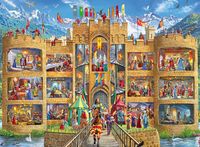 Ravensburger Cutaway Castle - puzzle image