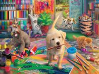 Ravensburger Cute Crafters - puzzle image