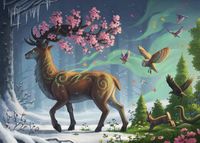 Ravensburger Deer of Spring - puzzle image