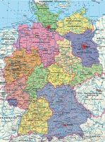 Ravensburger Deutschlandkarte Politisch - puzzle image