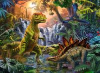 Ravensburger Dinosaur Oasis - puzzle image