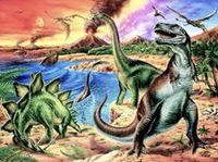 Ravensburger Dinosaur World - puzzle image