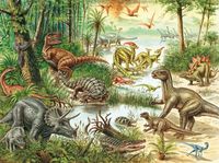 Ravensburger Dinosaurs - puzzle image
