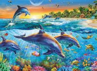 Ravensburger Dolphin Cove - obrázek puzzlí