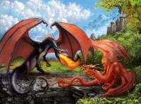 Ravensburger Dueling Dragons - obrázek puzzlí