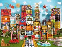 Ravensburger Eames Collectors Edition: House of Cards Fantasy - obrázek puzzlí