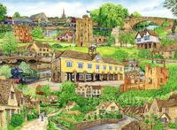 Ravensburger Escape to the Cotswolds - obrázek puzzlí