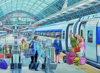 Ravensburger Eurostar at St Pancras - puzzle image