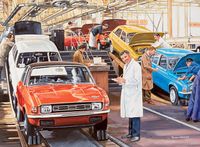 Ravensburger Happy Days No. 6 Workday Memories - Factory Worker - obrázek puzzlí