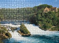 Ravensburger Falls of the Rhine - puzzle image