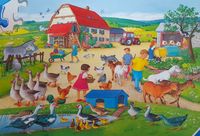 Ravensburger Farm and Meadow Animals - puzzle image
