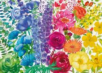Ravensburger Floral Rainbow - obrázek puzzlí