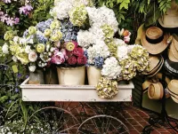 Ravensburger Flowers and Hats - puzzle image