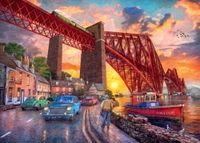 Ravensburger Forth Bridge at Sunset - puzzle image