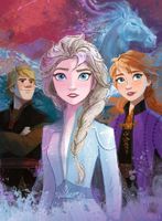 Ravensburger Frozen 2: Elsa, Anna and Kristoff - puzzle image