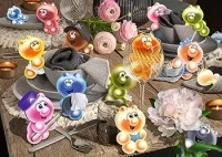 Ravensburger Gelini Decken den tisch - obrázek puzzlí