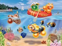Ravensburger Gelini - Diving Adventure - puzzle image
