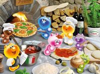Ravensburger Gelini: Pizza, Pizza - obrázek puzzlí