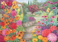 Ravensburger Happy Days No. 4 Glorious Gardens: Autumn Glow - obrázek puzzlí