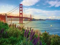 Ravensburger Golden Gate Sunrise - puzzle image