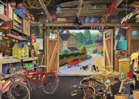 Ravensburger Grandpa's Garage - puzzle image