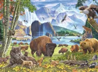 Ravensburger Great Outdoors: North American Nature - imagen del puzzle