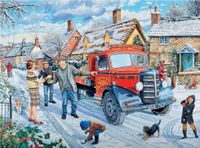 Ravensburger Happy Days at Work No. 11: The Coalman - puzzle image