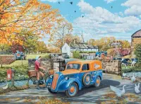 Ravensburger Happy Days No. 3 Countryside Nostalgia - Farm Services - puzzle image