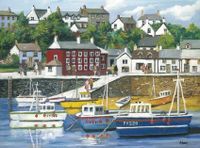 Ravensburger Harbourside Memories - Ilfracombe - obrázek puzzlí