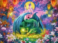 Ravensburger In the Dragon Forest - obrázek puzzlí