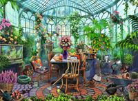 Ravensburger Greenhouse Morning - obrázek puzzlí