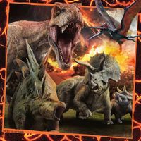 Ravensburger Jurassic World: Instinct To Hunt - Fire - puzzle image