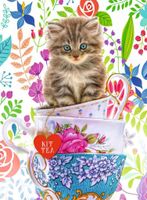Ravensburger Kitten in a Cup - obrázek puzzlí