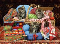 Ravensburger Knitters' Delight - puzzle image