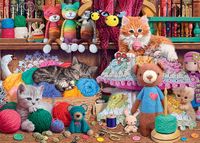Ravensburger Knitty Kitties - puzzle image