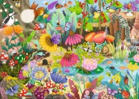 Ravensburger Little Garden World - puzzle image