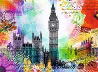 Ravensburger London Postcard - obrázek puzzlí