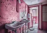 Ravensburger Lost Places - Pink Dream - obrázek puzzlí