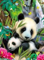 Ravensburger Lovely Panda - puzzle image