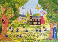 Ravensburger Madeline in the Garden - puzzle image