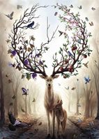 Ravensburger Magical Deer - obrázek puzzlí