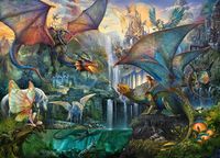 Ravensburger Magical Dragon Forest - obrázek puzzlí