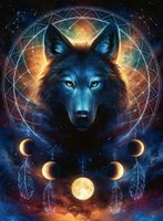 Ravensburger Lunar Wolf - obrázek puzzlí
