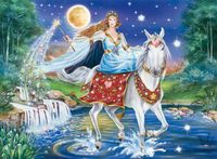 Ravensburger Moonlight Fairy - obrázek puzzlí