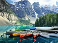 Ravensburger Moraine Lake - obrázek puzzlí